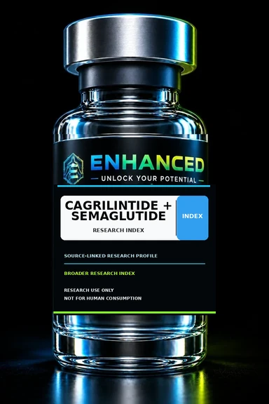 Cagrilintide + Semaglutide ENHANCED Research Index vial