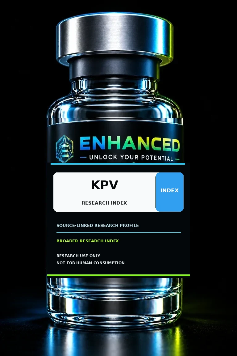 KPV ENHANCED Research Index vial