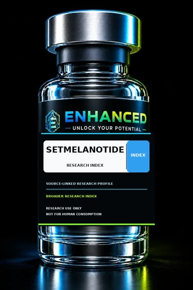 Setmelanotide ENHANCED Research Index vial