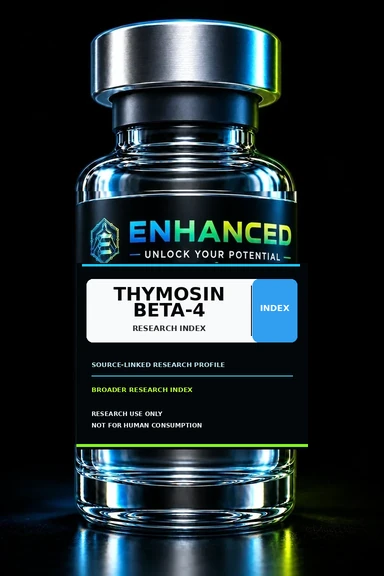 Thymosin Beta-4 ENHANCED Research Index vial